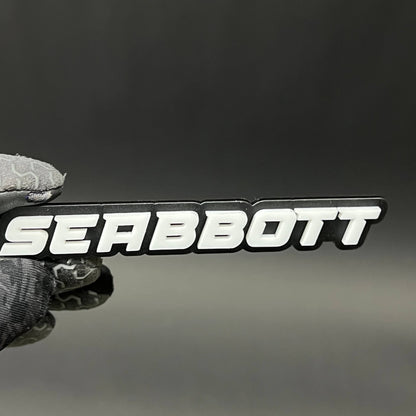 1PC SEABBOTT 3D Acrylic Badge - Car Truck Emblem Fender Tailgate Trunk Sticker