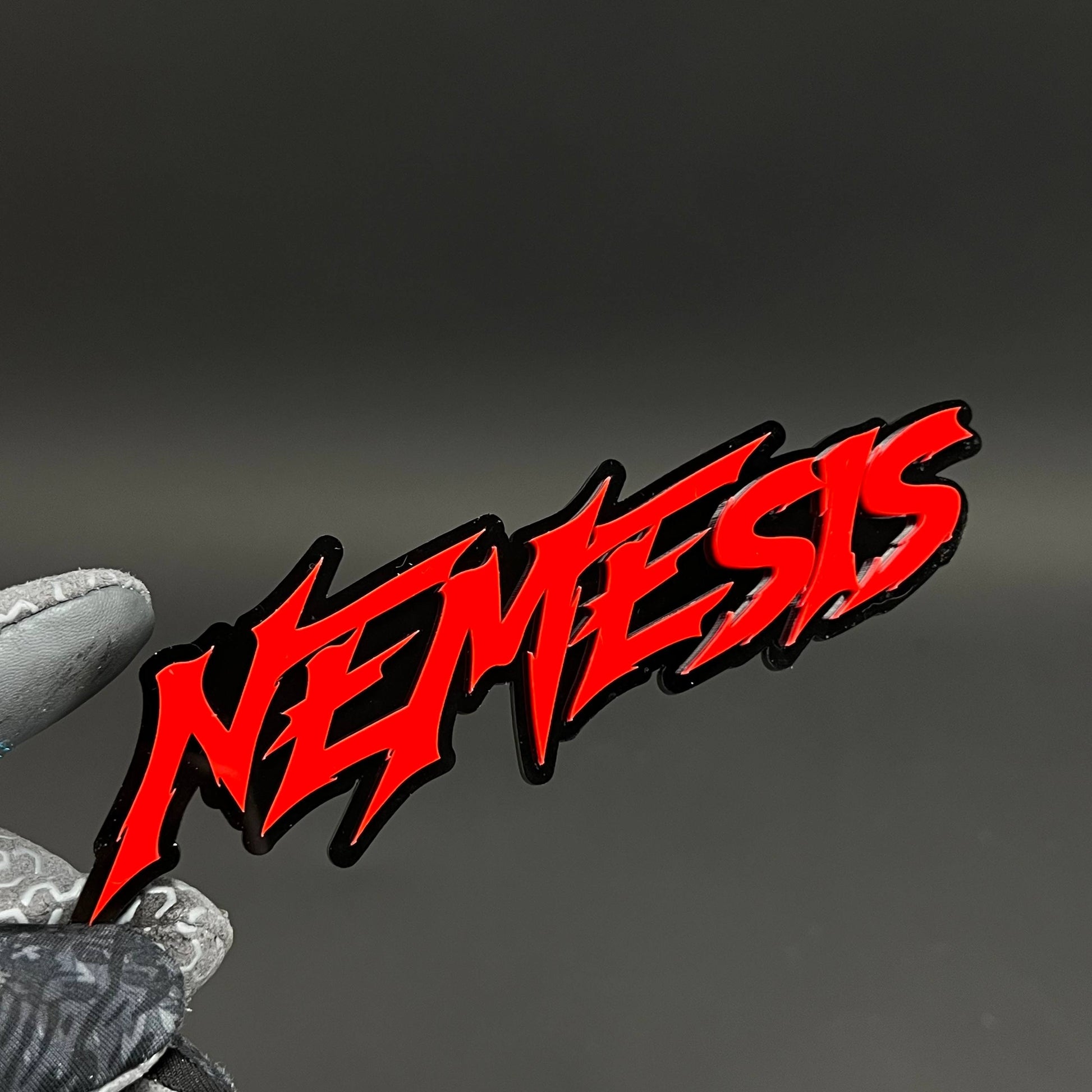 1PC NEMESIS 3D Acrylic Badge - Car Truck Emblem Fender Tailgate Trunk Sticker