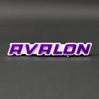1PC AVALON 3D Acrylic Badge - Car Truck Emblem Fender Tailgate Trunk Sticker