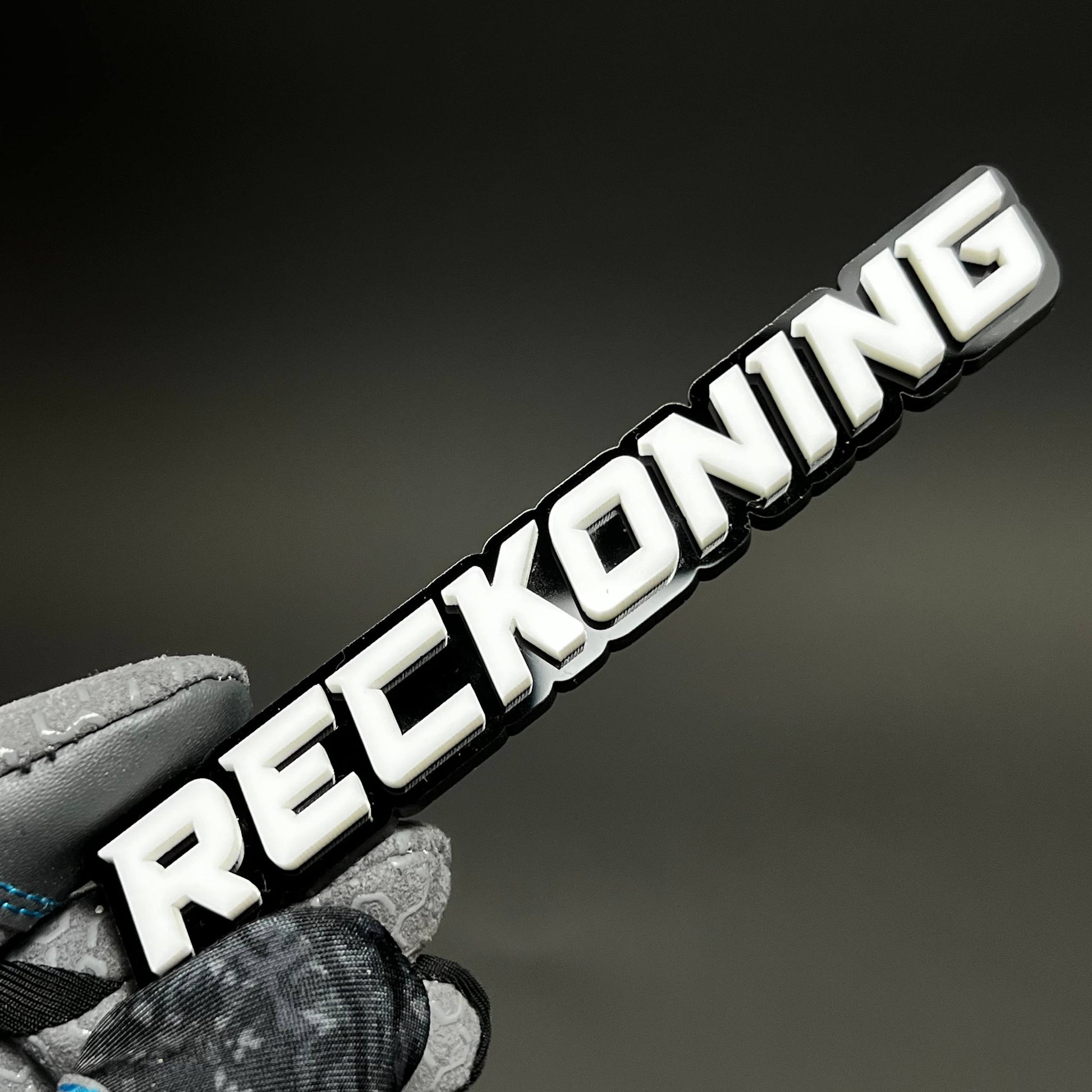 1PC RECKONING 3D Acrylic Badge - Car Truck Emblem Fender Tailgate Trunk Sticker