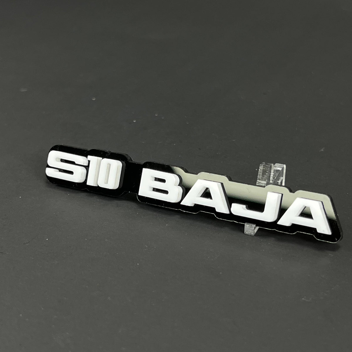 1PC S10 BAJA 3D Acrylic Badge - Car Truck Emblem Fender Tailgate Trunk Sticker