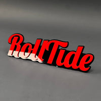 1PC RollTide 3D Acrylic Badge - Car Truck Emblem Fender Tailgate Trunk Sticker