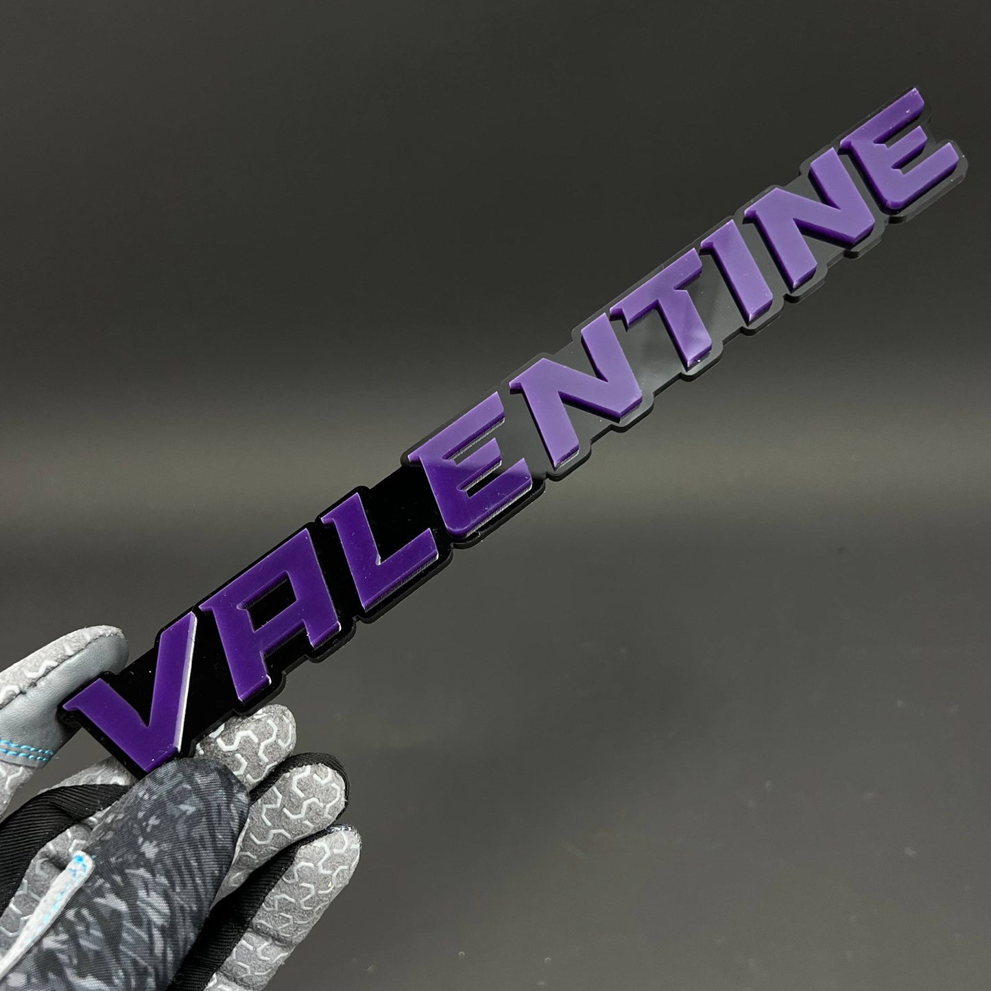 1PC VALENTINE 3D Acrylic Badge - Car Truck Emblem Fender Tailgate Trunk Sticker