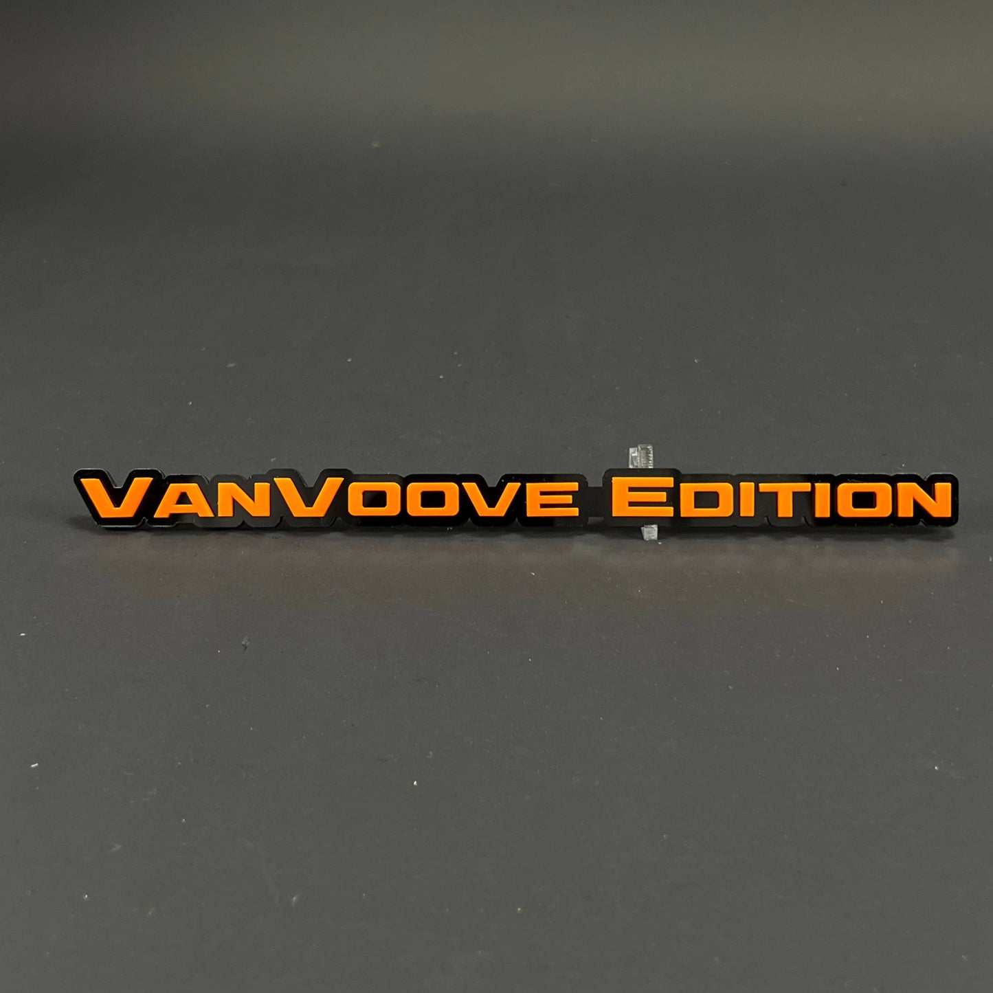 1PC VanVoove Edition 3D Acrylic Badge - Car Truck Emblem Fender Sticker