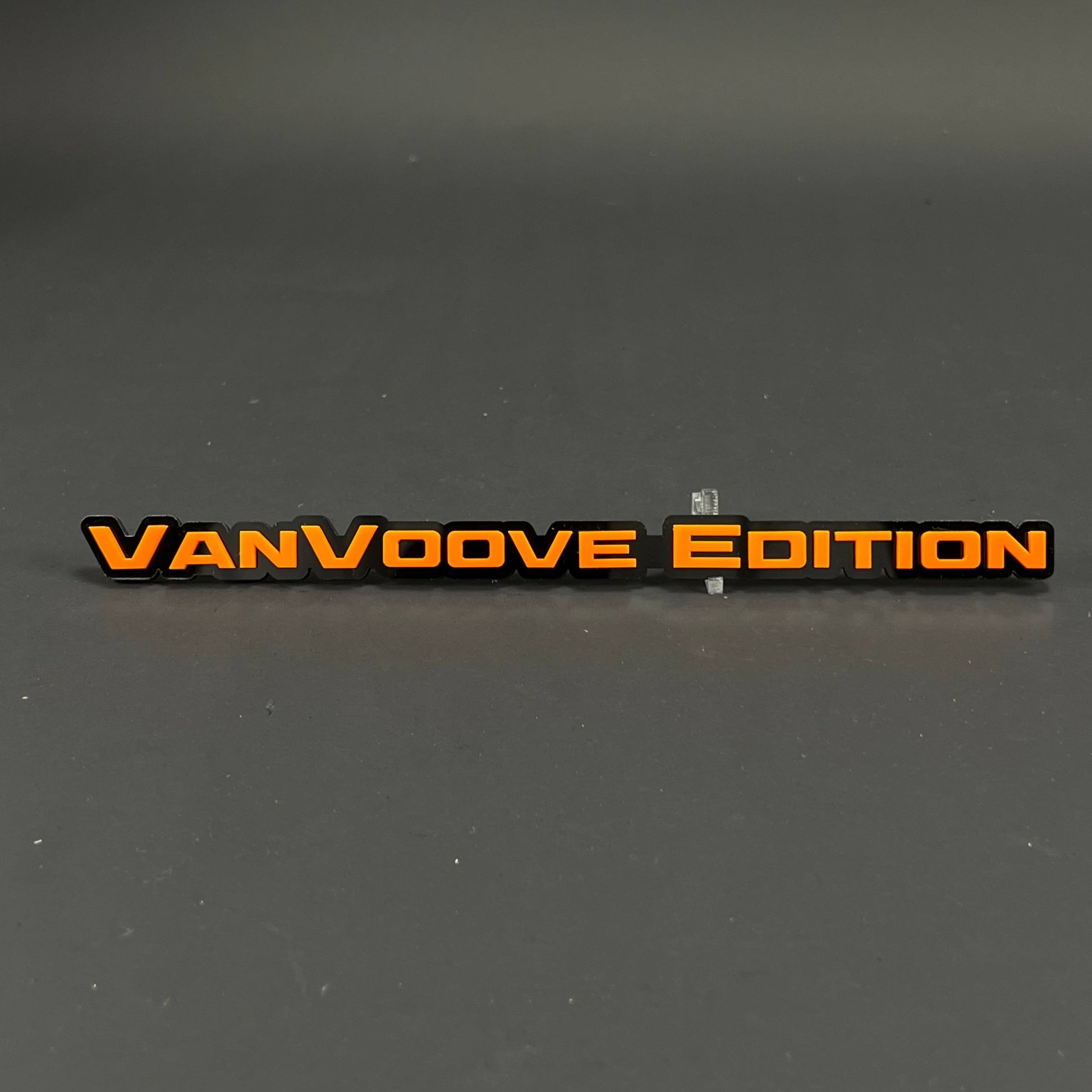 1PC VanVoove Edition 3D Acrylic Badge - Car Truck Emblem Fender Sticker