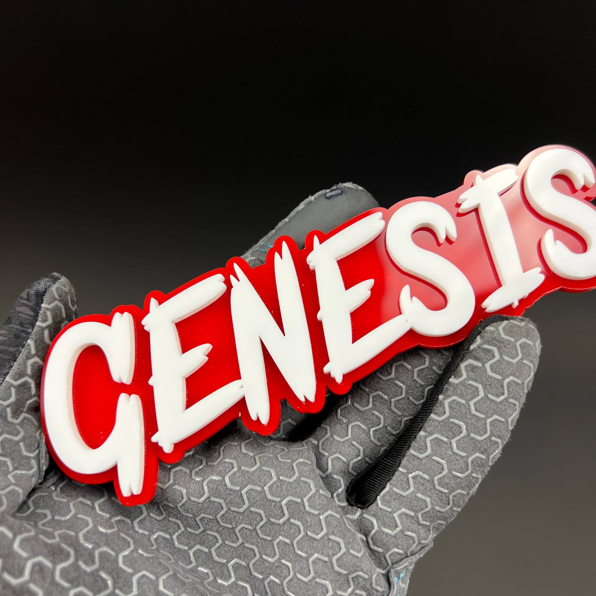 1PC GENESIS 3D Acrylic Badge - Car Truck Emblem Fender Tailgate Trunk Sticker