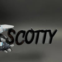 1PC SCOTTY 3D Acrylic Badge - Car Truck Emblem Fender Tailgate Trunk Sticker
