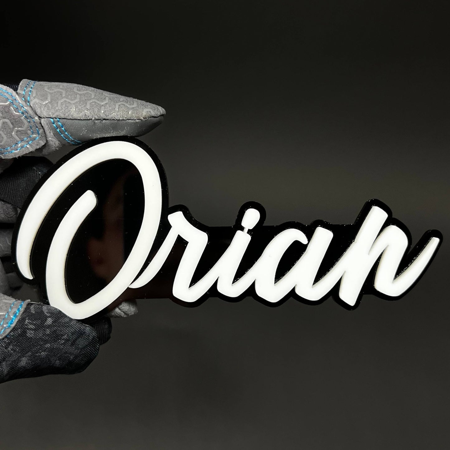 1PC Oriah 3D Acrylic Badge - Car Truck Emblem Fender Tailgate Trunk Sticker