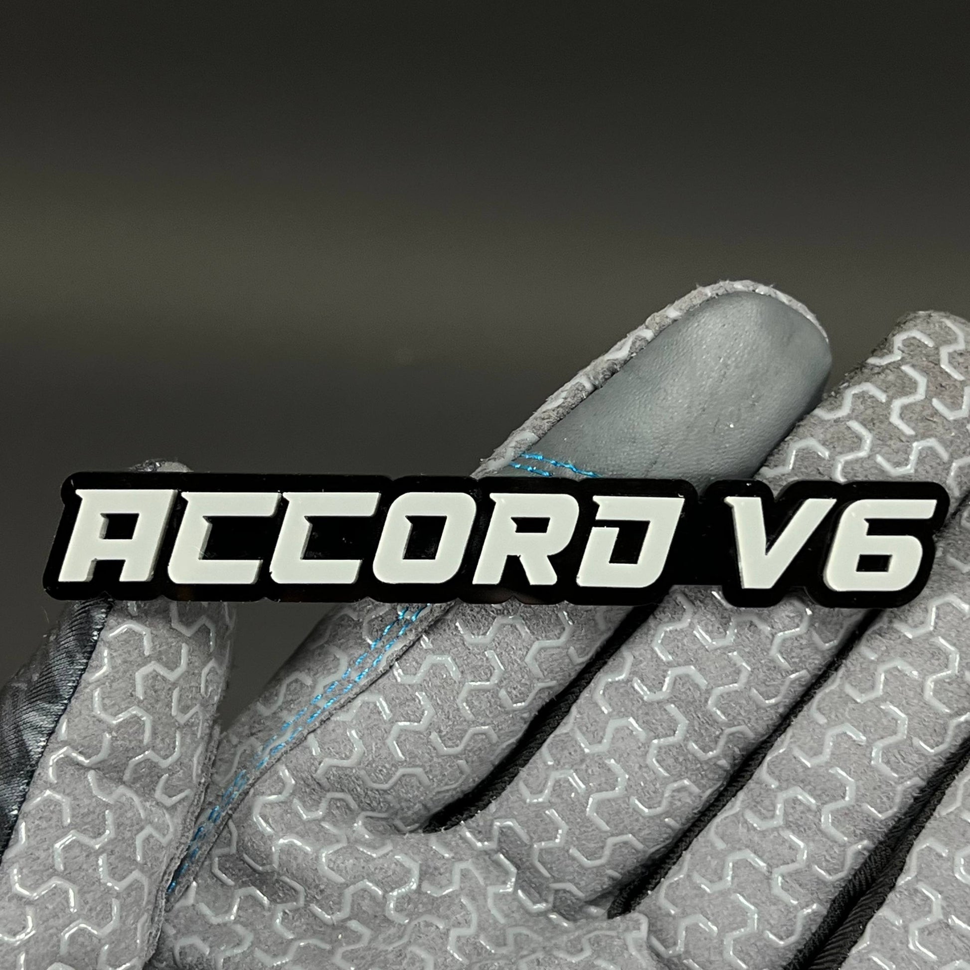 1PC ACCORD V6 3D Acrylic Badge - Car Truck Emblem Fender Tailgate Trunk Sticker