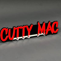 1PC CUTTY MAC 3D Acrylic Badge - Car Truck Emblem Fender Tailgate Trunk Sticker