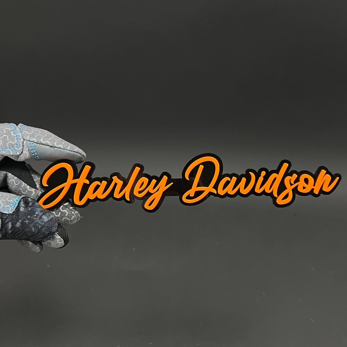 1PC Harley Davidson 3D Acrylic Badge - Car Truck Emblem Fender Sticker