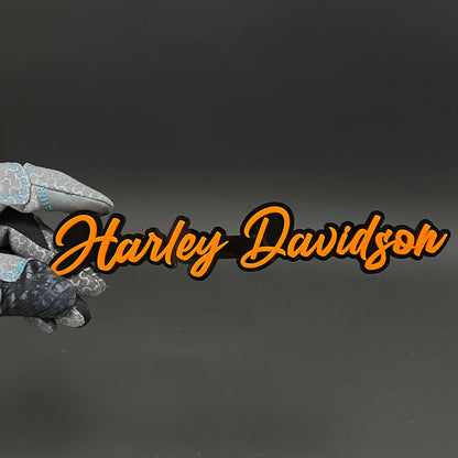 1PC Harley Davidson 3D Acrylic Badge - Car Truck Emblem Fender Sticker