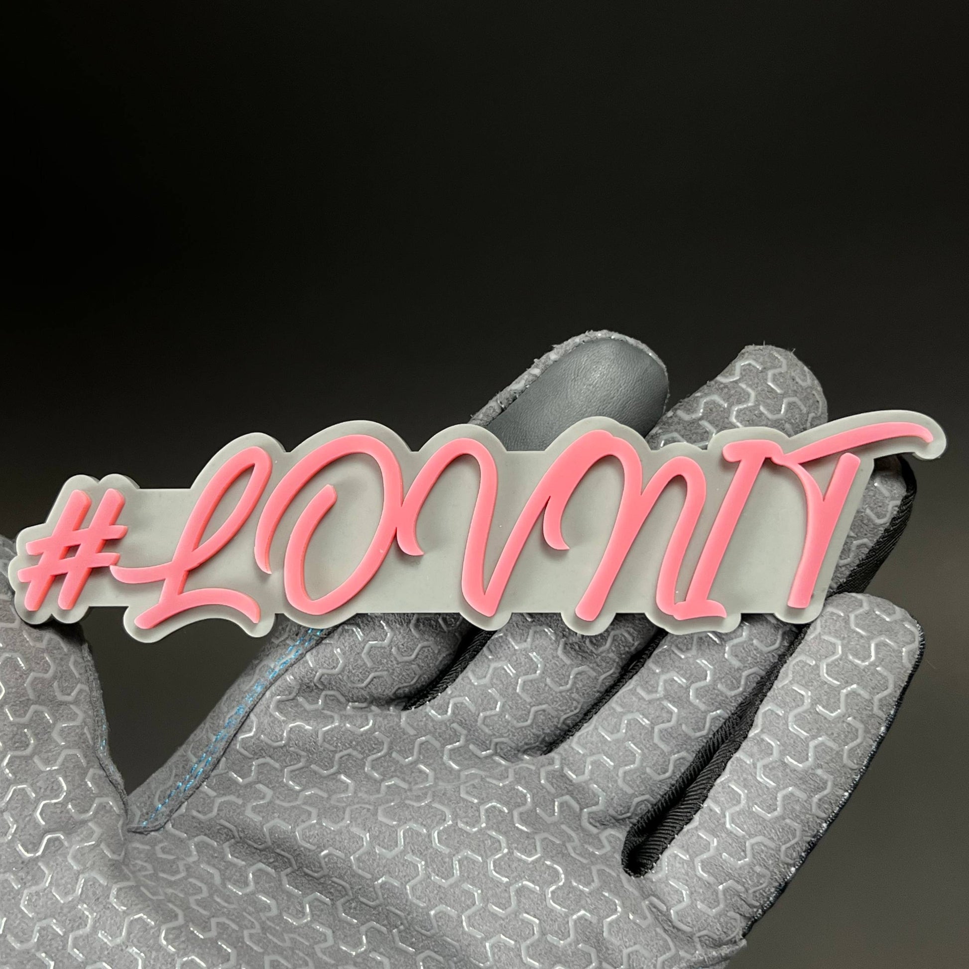 1PC #LOVNIT 3D Acrylic Badge - Car Truck Emblem Fender Tailgate Trunk Sticker