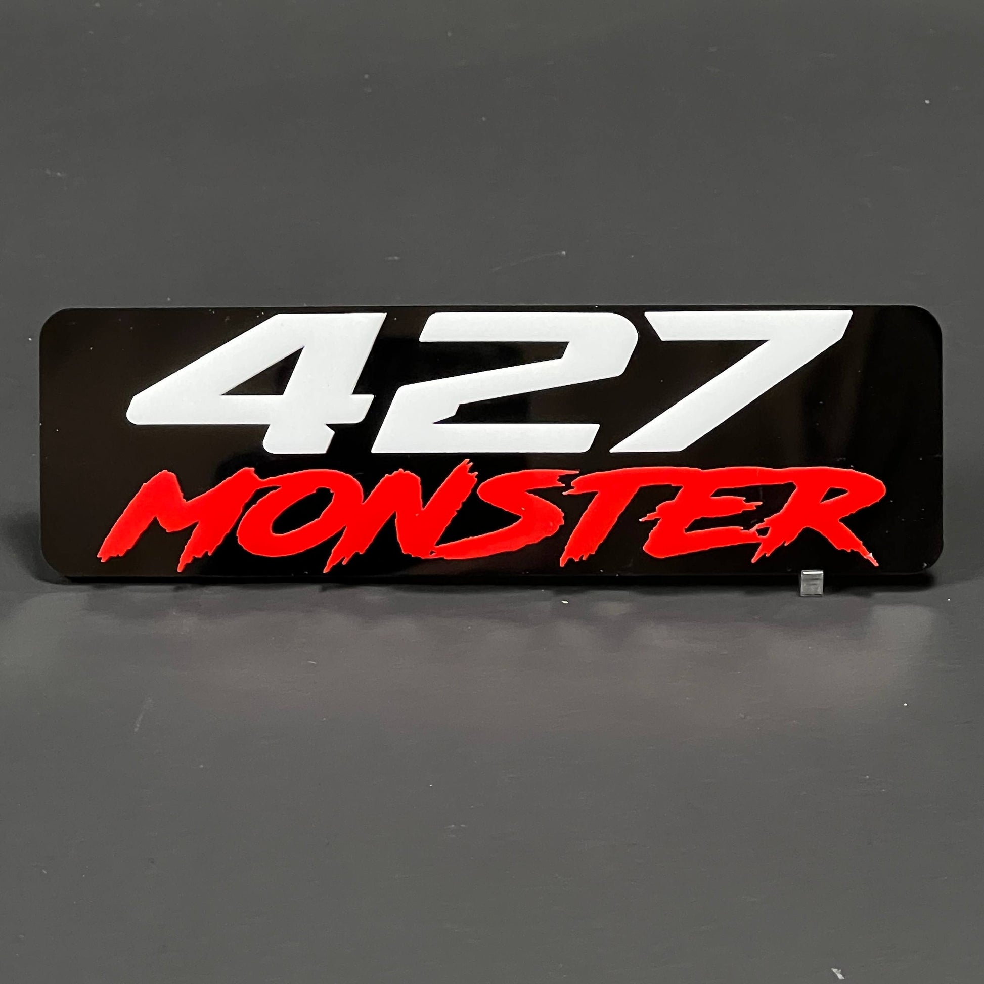 1PC 427 MONSTER 3D Acrylic Badge - Car Truck Emblem Fender Sticker