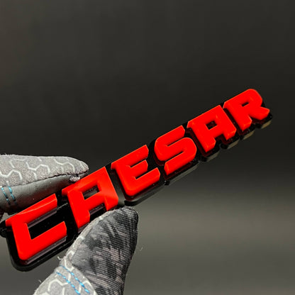 1PC CAESAR 3D Acrylic Badge - Car Truck Emblem Fender Tailgate Trunk Sticker