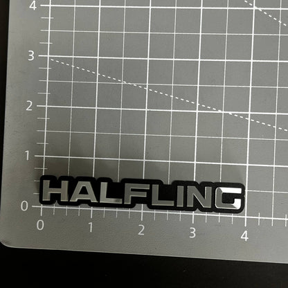 1PC HALFLING 3D Acrylic Badge - Car Truck Emblem Fender Tailgate Trunk Sticker
