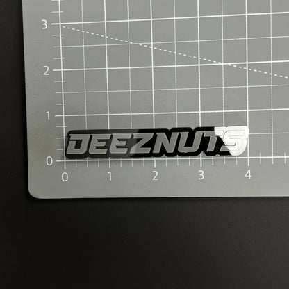 1PC DEEZNUTS 3D Acrylic Badge - Car Truck Emblem Fender Tailgate Trunk Sticker