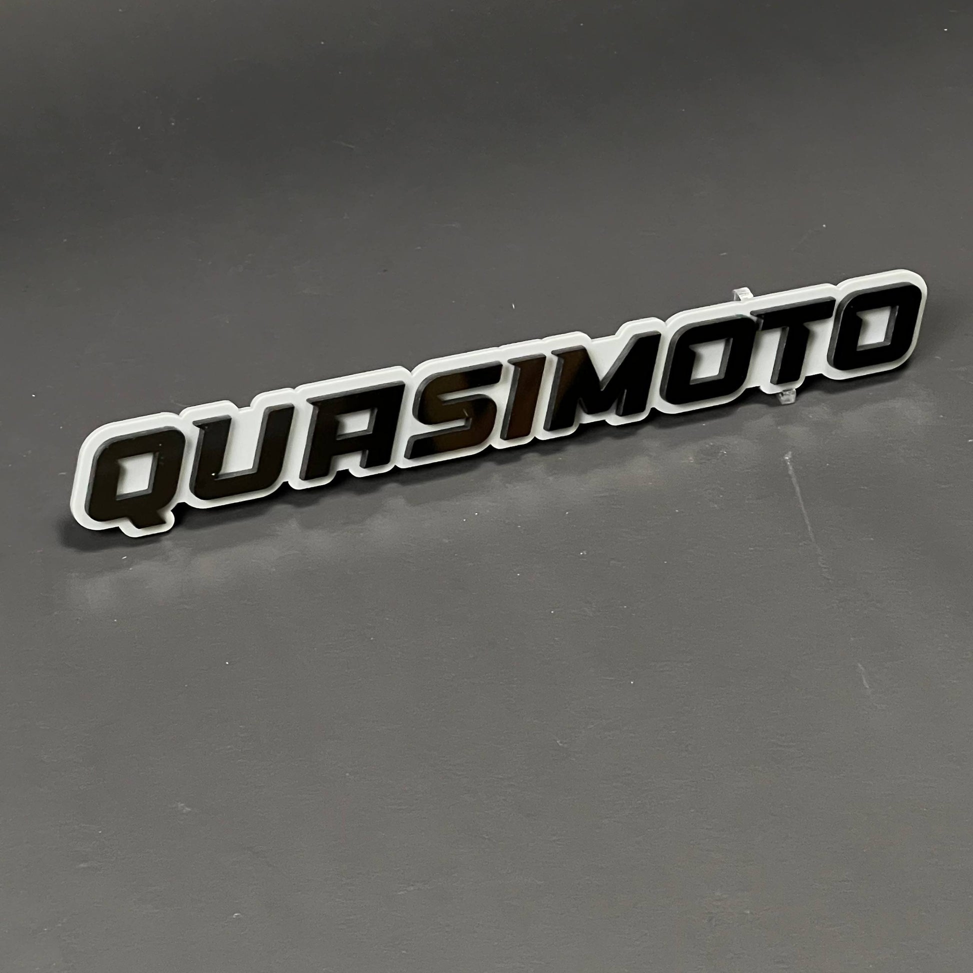 1PC QUASIMOTO 3D Acrylic Badge - Car Truck Emblem Fender Tailgate Trunk Sticker