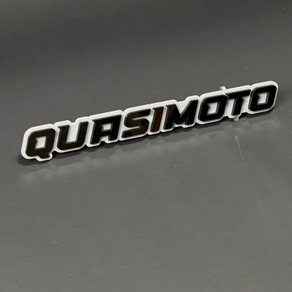 1PC QUASIMOTO 3D Acrylic Badge - Car Truck Emblem Fender Tailgate Trunk Sticker