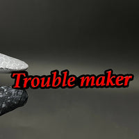 1PC Trouble maker 3D Acrylic Badge - Car Truck Emblem Fender Sticker