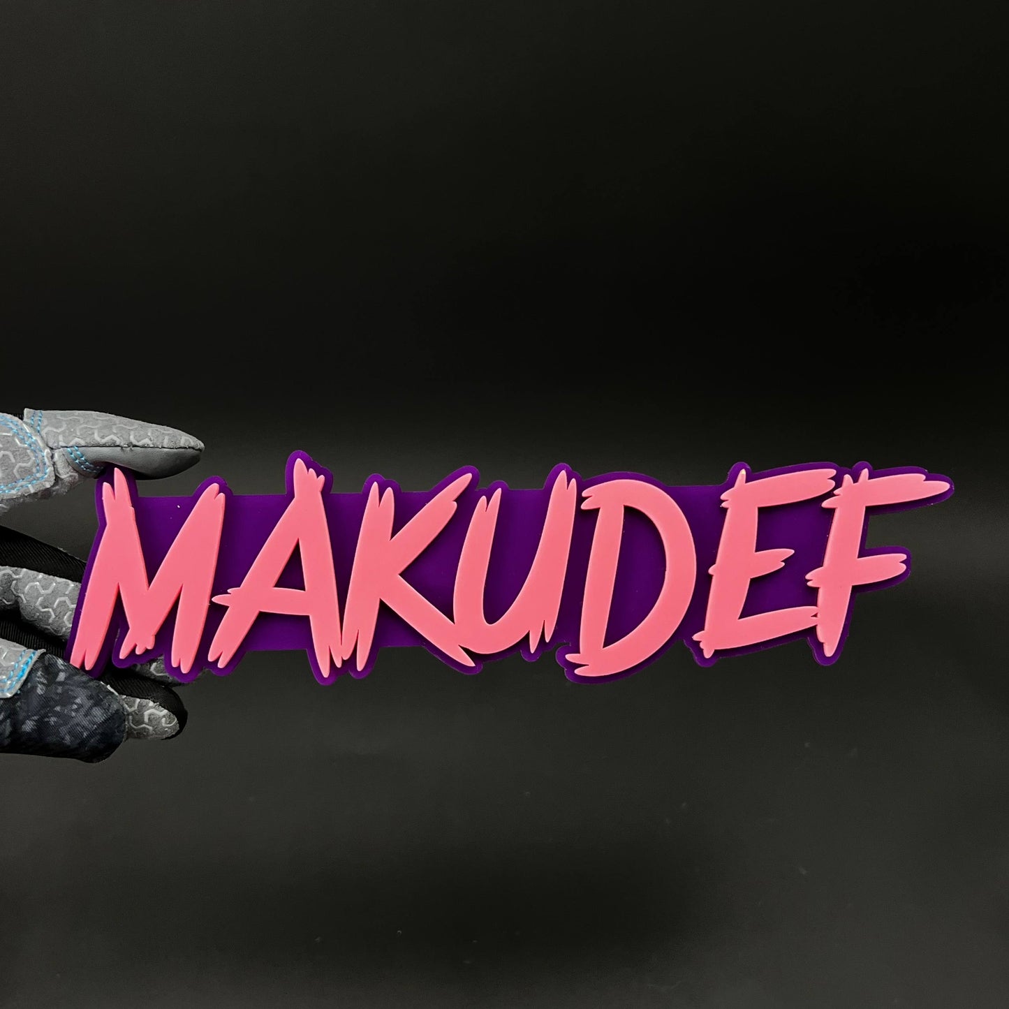 1PC MAKUDEF 3D Acrylic Badge - Car Truck Emblem Fender Tailgate Trunk Sticker