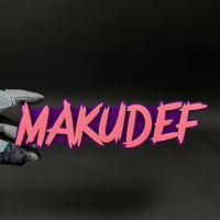 1PC MAKUDEF 3D Acrylic Badge - Car Truck Emblem Fender Tailgate Trunk Sticker