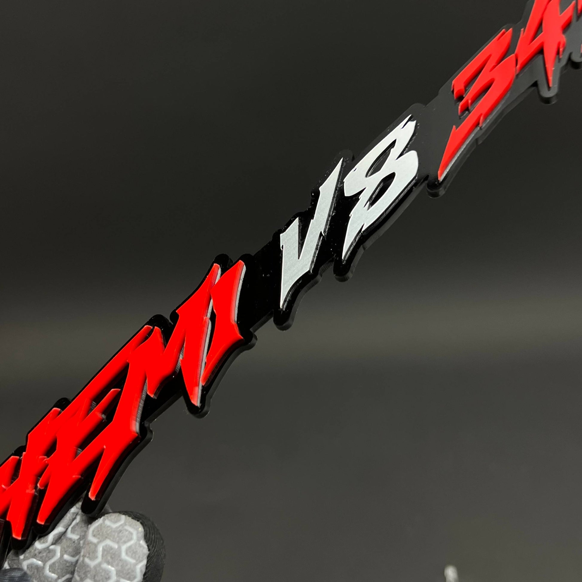 1PC HEMI V8 345 3D Acrylic Badge - Car Truck Emblem Fender Sticker