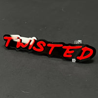 1PC TWISTED 3D Acrylic Badge - Car Truck Emblem Fender Tailgate Trunk Sticker