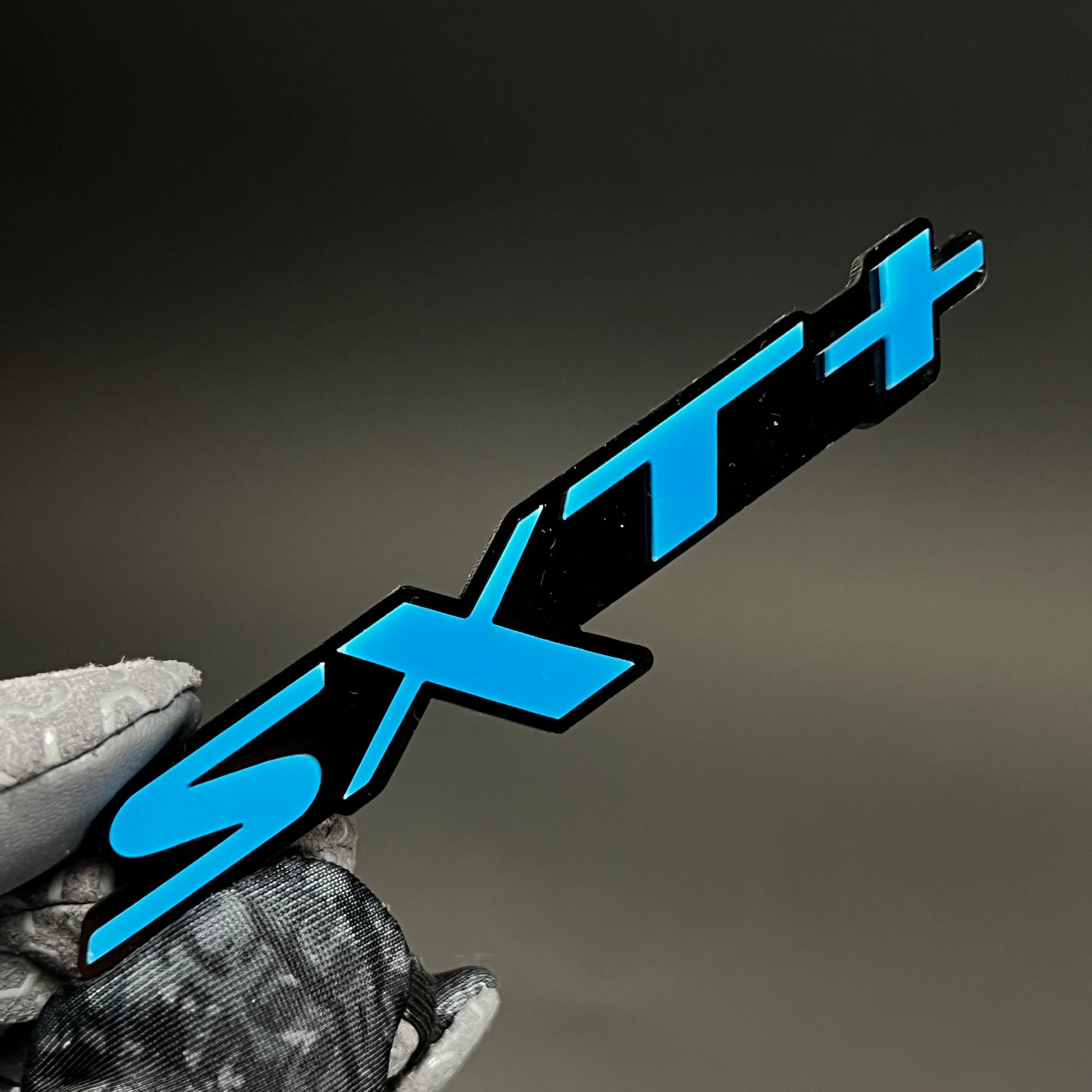 1PC SXT+ 3D Acrylic Badge - Car Truck Emblem Fender Tailgate Trunk Sticker