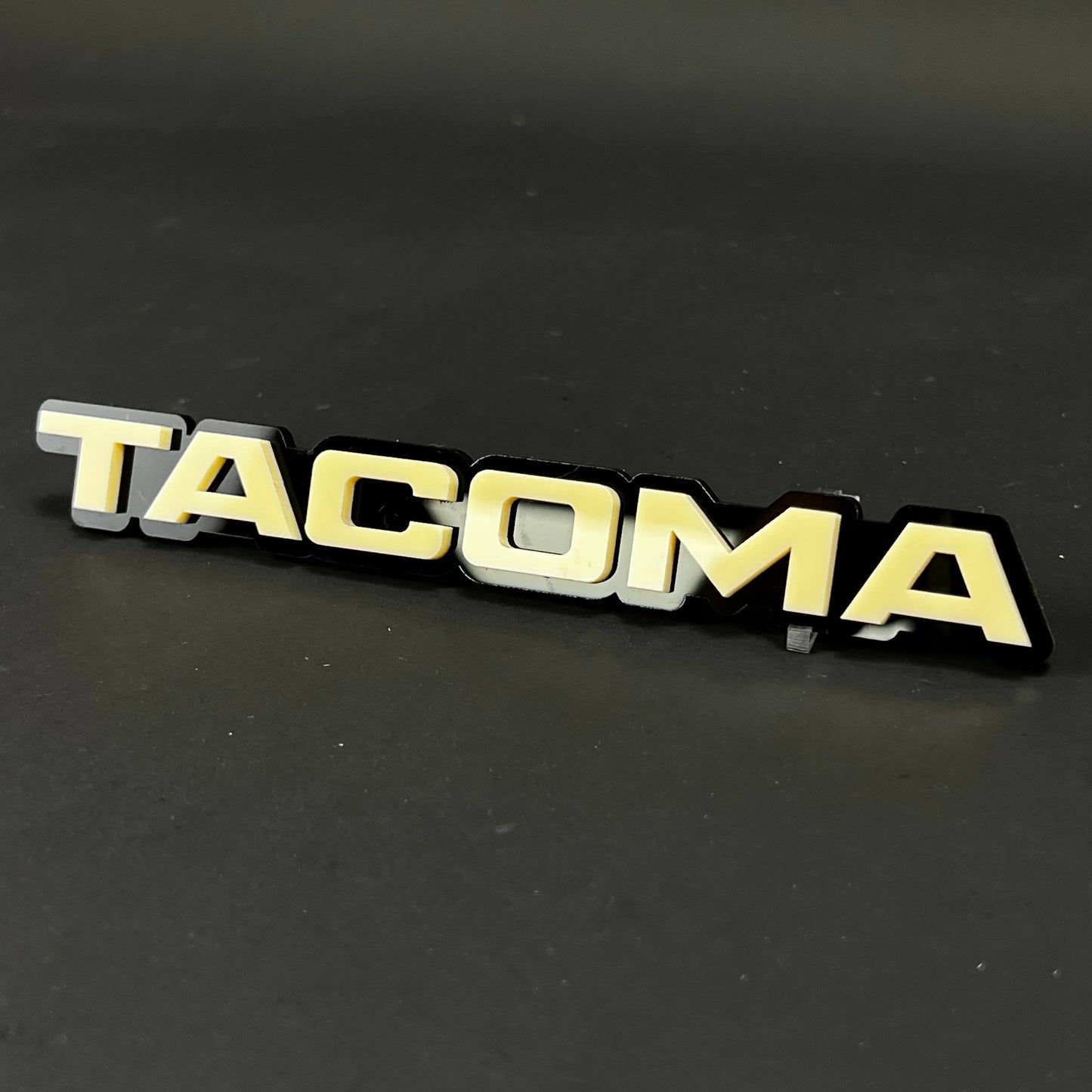 1PC TACOMA 3D Acrylic Badge - Car Truck Emblem Fender Tailgate Trunk Sticker