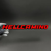 1PC HELLCAMINO 3D Acrylic Badge - Car Truck Emblem Fender Tailgate Trunk Sticker