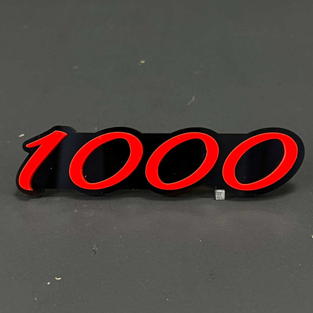 1PC 1000 3D Acrylic Badge - Car Truck Emblem Fender Tailgate Trunk Sticker
