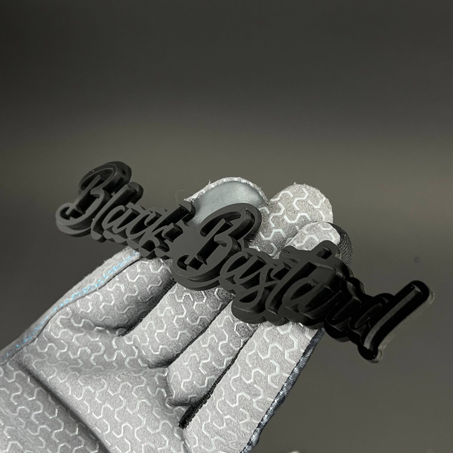 1PC Black Bastard 3D Acrylic Badge - Car Truck Emblem Fender Sticker