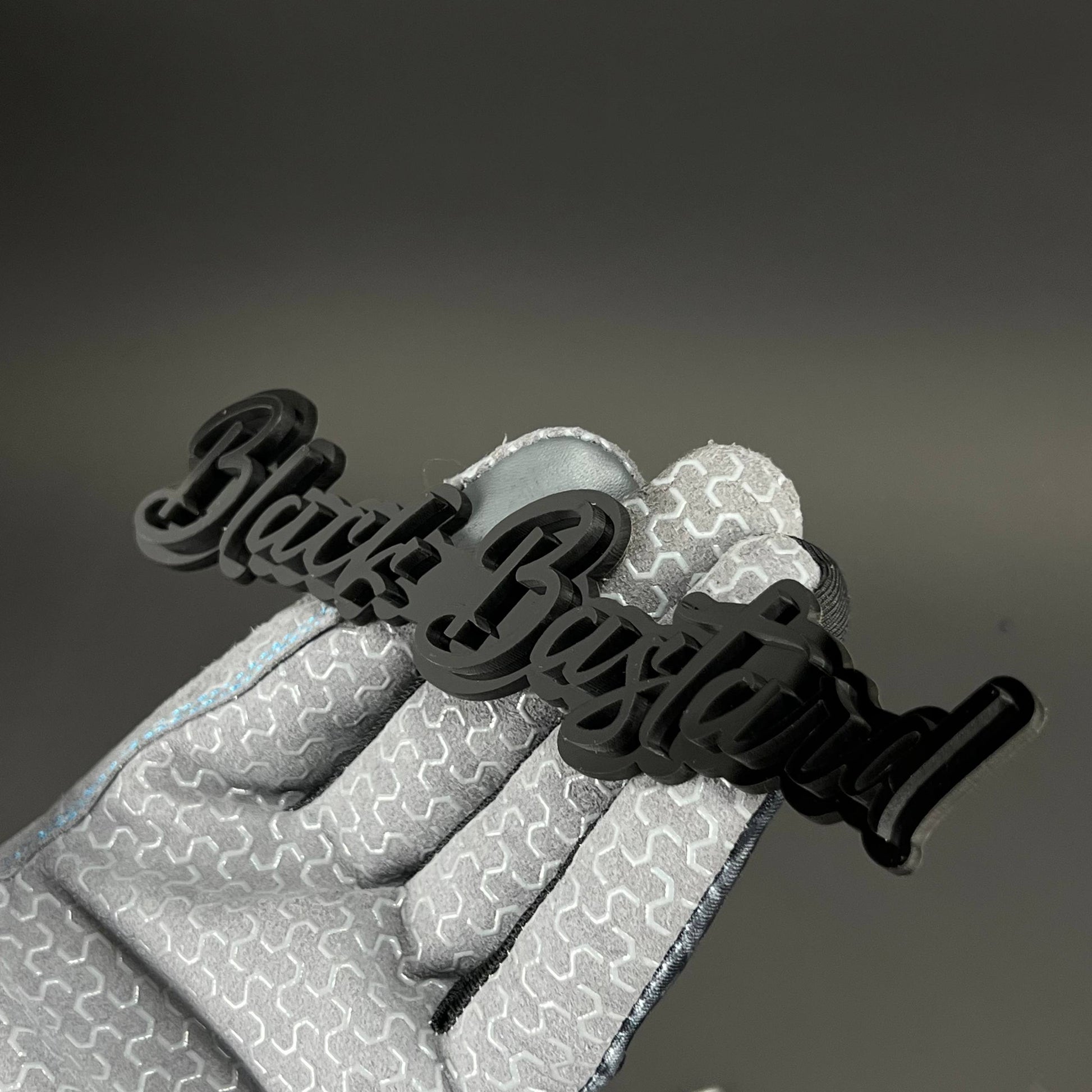 1PC Black Bastard 3D Acrylic Badge - Car Truck Emblem Fender Sticker