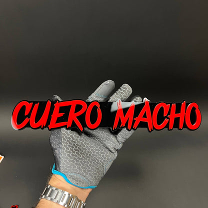 1PC CUERO MACHO 3D Acrylic Badge - Car Truck Emblem Fender Sticker