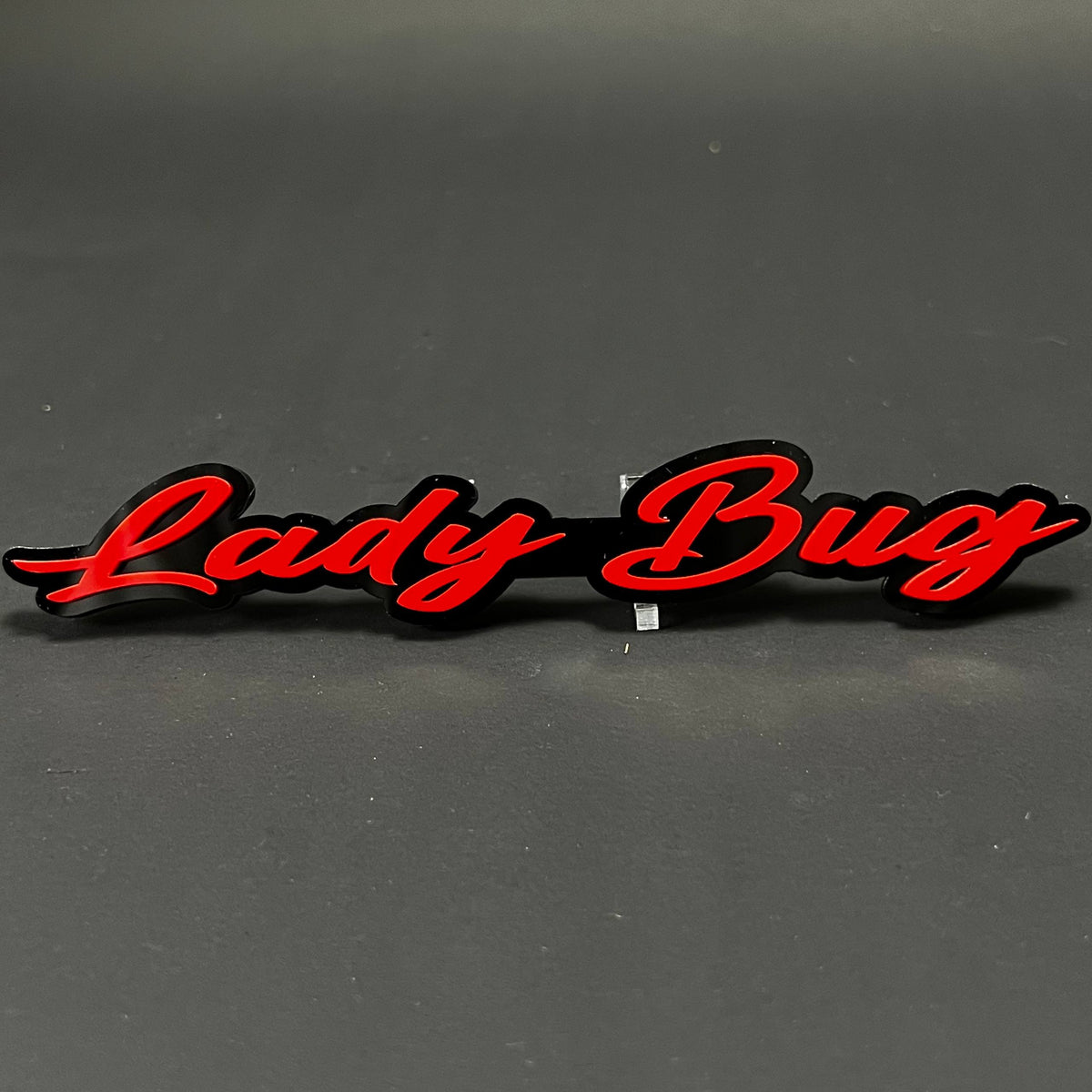 1PC Lady Bug 3D Acrylic Badge - Car Truck Emblem Fender Tailgate Trunk Sticker
