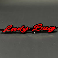 1PC Lady Bug 3D Acrylic Badge - Car Truck Emblem Fender Tailgate Trunk Sticker
