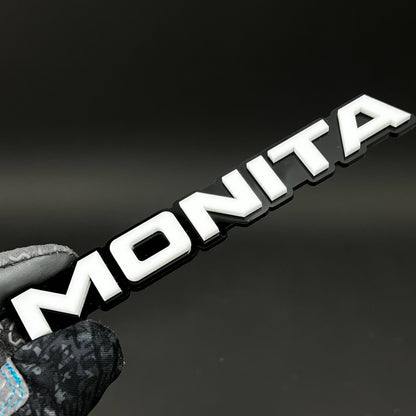 1PC MONITA 3D Acrylic Badge - Car Truck Emblem Fender Tailgate Trunk Sticker