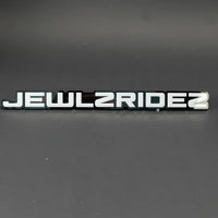 1PC JEWLZRIDEZ 3D Acrylic Badge - Car Truck Emblem Fender Tailgate Trunk Sticker