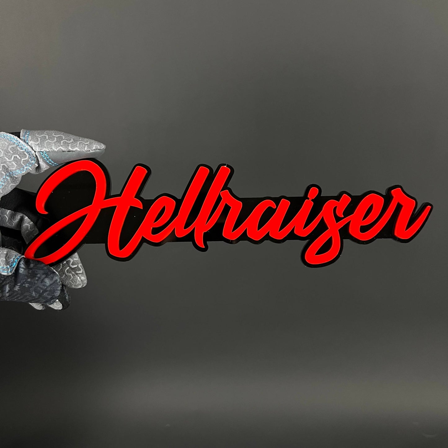 1PC Hellraiser 3D Acrylic Badge - Car Truck Emblem Fender Tailgate Trunk Sticker