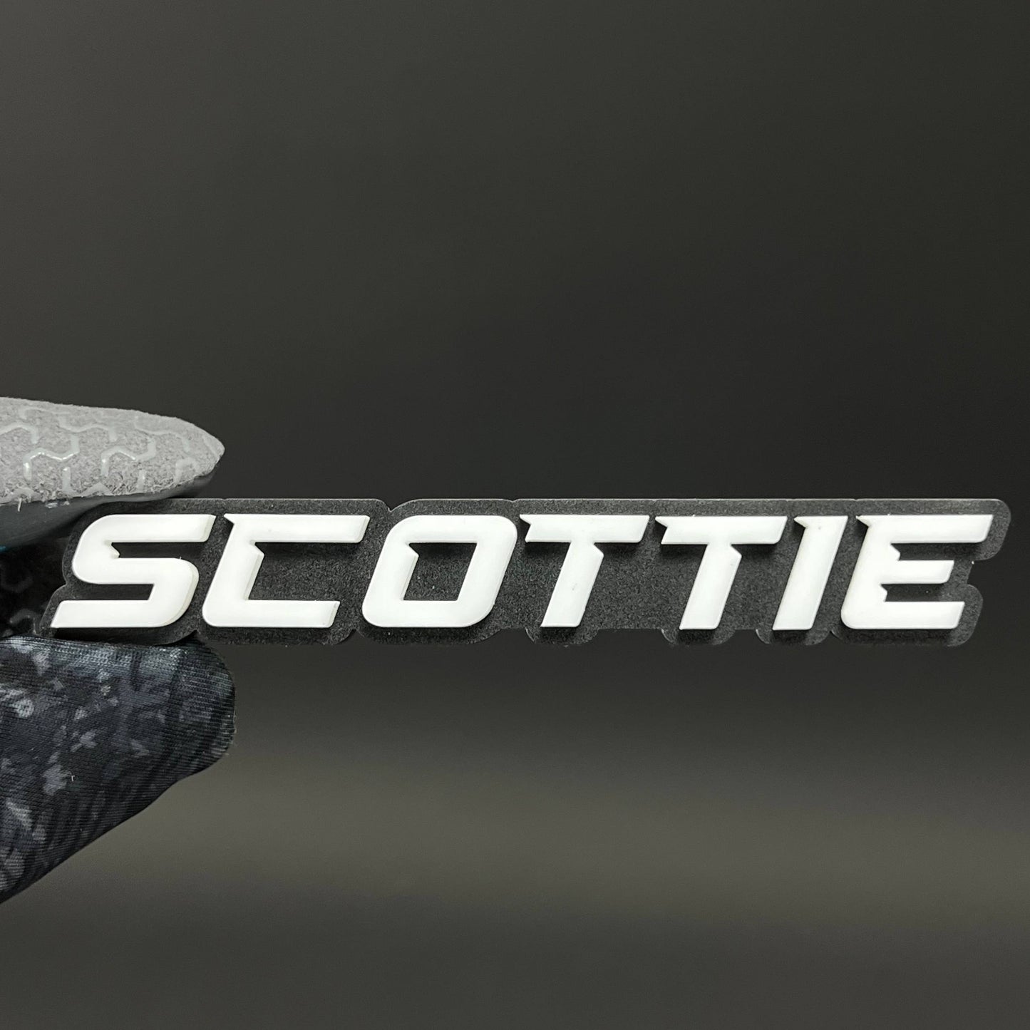1PC SCOTTIE 3D Acrylic Badge - Car Truck Emblem Fender Tailgate Trunk Sticker
