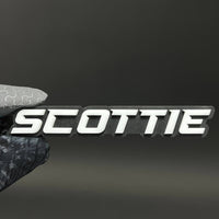1PC SCOTTIE 3D Acrylic Badge - Car Truck Emblem Fender Tailgate Trunk Sticker