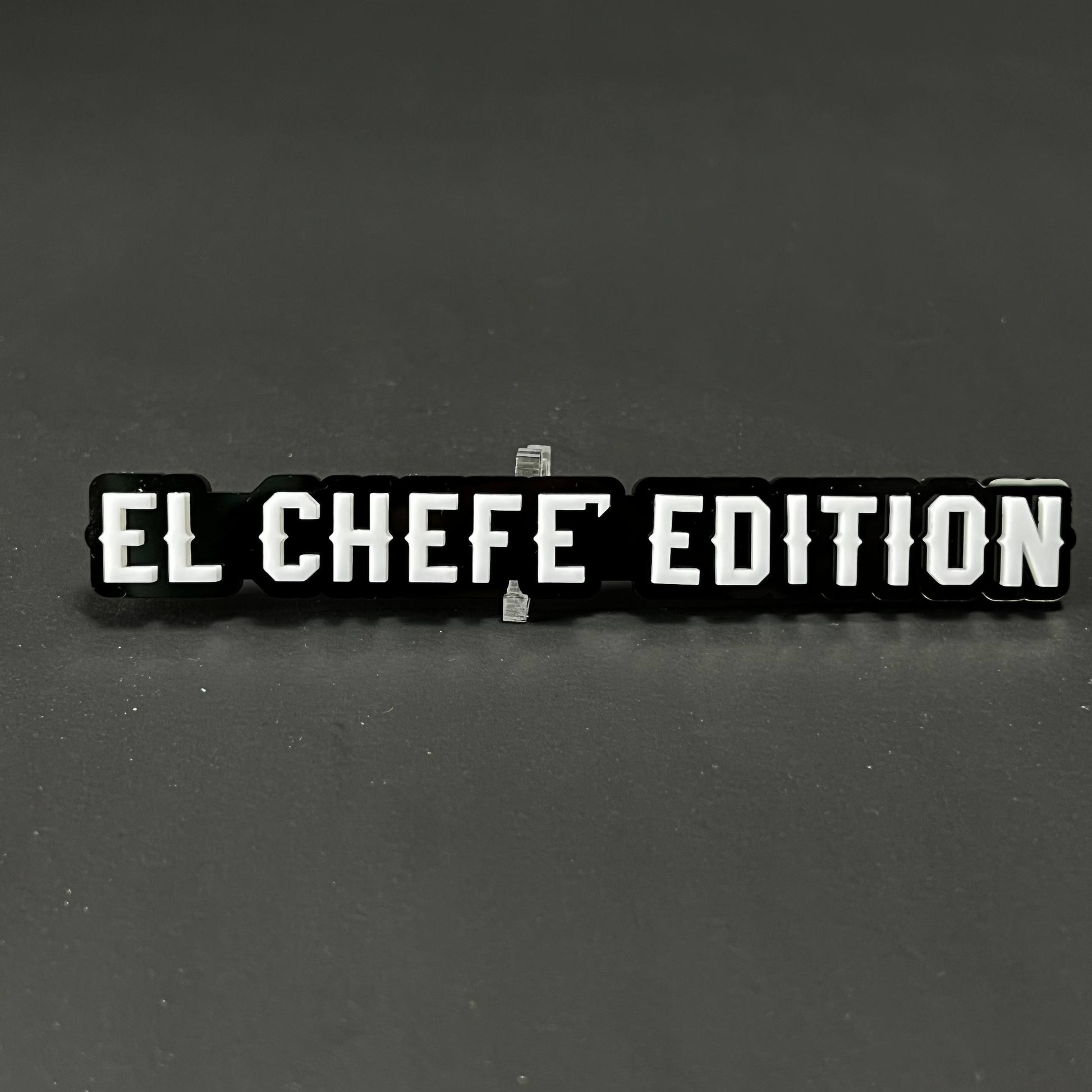 1PC EL CHEFE EDITION 3D Acrylic Badge - Car Truck Emblem Fender Sticker