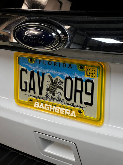 1PC BAGHEERA 3D Acrylic Badge - Car Truck Emblem Fender Tailgate Trunk Sticker