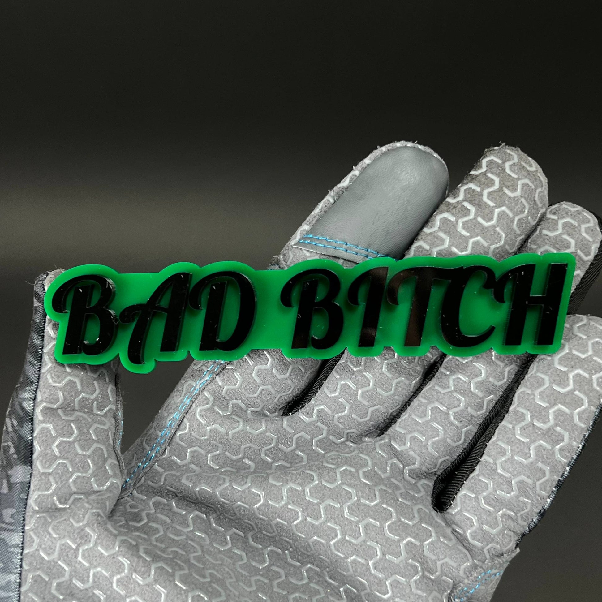 1PC BAD BITCH 3D Acrylic Badge - Car Truck Emblem Fender Tailgate Trunk Sticker