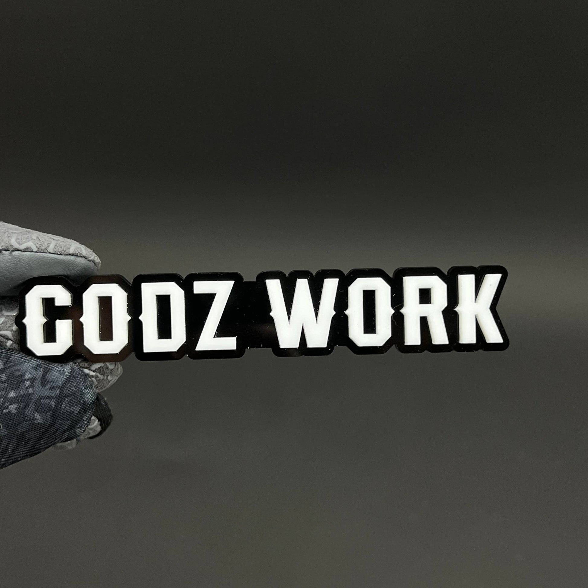 1PC CODZ WORK 3D Acrylic Badge - Car Truck Emblem Fender Tailgate Trunk Sticker