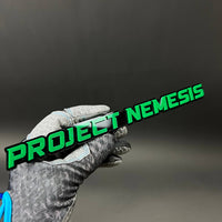 1PC PROJECT NEMESIS 3D Acrylic Badge - Car Truck Emblem Fender Sticker