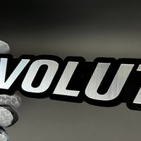 1PC Evolution 3D Acrylic Badge - Car Truck Emblem Fender Tailgate Trunk Sticker