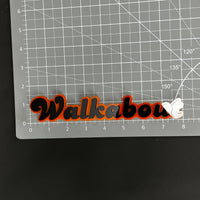 1PC Walkabout 3D Acrylic Badge - Car Truck Emblem Fender Tailgate Trunk Sticker