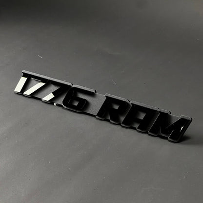 1PC 1776 RAM 3D Acrylic Badge - Car Truck Emblem Fender Tailgate Trunk Sticker
